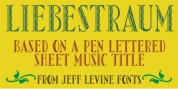 Liebestraum JNL font download