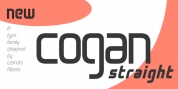 Cogan Straight font download
