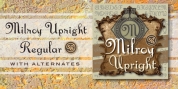 Milroy Upright SG font download