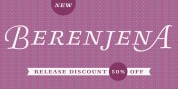 Berenjena font download