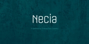 Necia font download