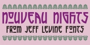 Nouveau Nights JNL font download