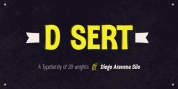 Dsert font download