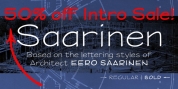 P22 Saarinen font download