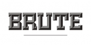 Brute font download