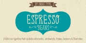 Espresso Beans font download