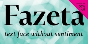 Fazeta font download