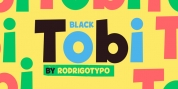 Tobi Black font download