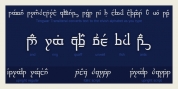 Tengwar Transliteral font download