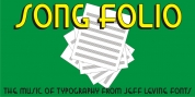 Song Folio JNL font download