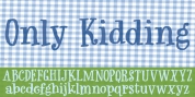 Only Kidding font download