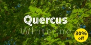 Quercus Whiteline font download