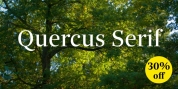 Quercus Serif font download