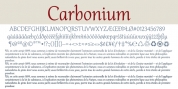 Carbonium font download