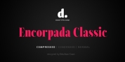 Encorpada Classic Compressed font download