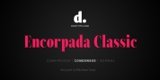 Encorpada Classic Condensed font download