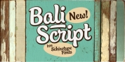 Bali Script font download