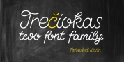 Trečiokas font download