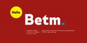 Betm font download