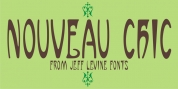 Nouveau Chic JNL font download