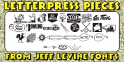 Letterpress Pieces JNL font download