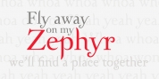 Zephyr font download