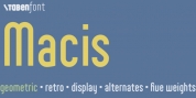 Macis font download