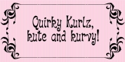 Quirky Kurlz font download
