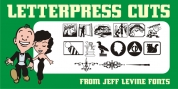 Letterpress Cuts JNL font download