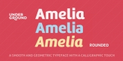 Amelia Rounded font download