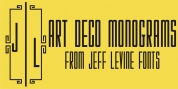 Art Deco Monograms JNL font download