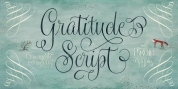 Gratitude Script font download