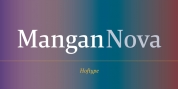 Mangan Nova font download