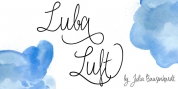 Luba Luft font download