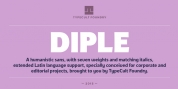 TCF Diple font download