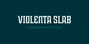 Violenta Slab font download