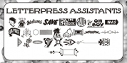 Letterpress Assistants JNL font download