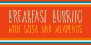 Breakfast Burrito font download