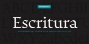 Escritura font download