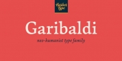 Garibaldi font download