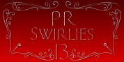 PR Swirlies 13 font download