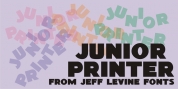 Junior Printer JNL font download