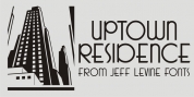 Uptown Residence JNL font download