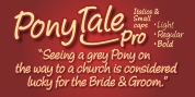 Pony Tale Pro font download
