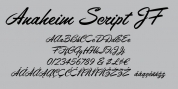 Anaheim Script Pro JF font download