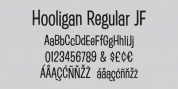 Hooligan JF font download