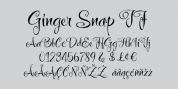 Ginger Snap JF font download