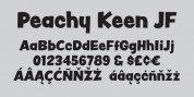 Peachy Keen JF font download