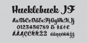 Hucklebuck JF font download