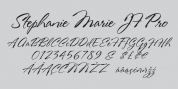 Stephanie Marie JF Pro font download